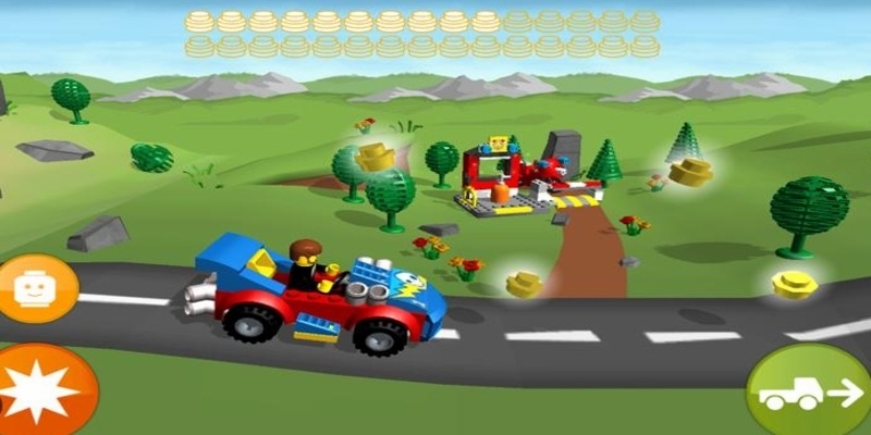 Jelajahi fitur edukatif dan kreatif di LEGO Juniors APK