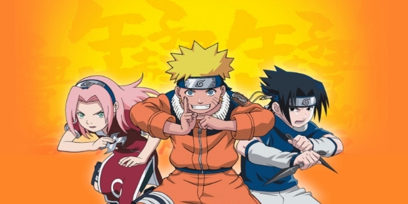 Tampilan awal Naruto Senki Overcrazy dengan grafis khas anime