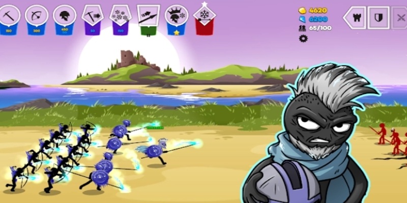 Nikmati fitur premium dari Stick War Legacy Mod APK