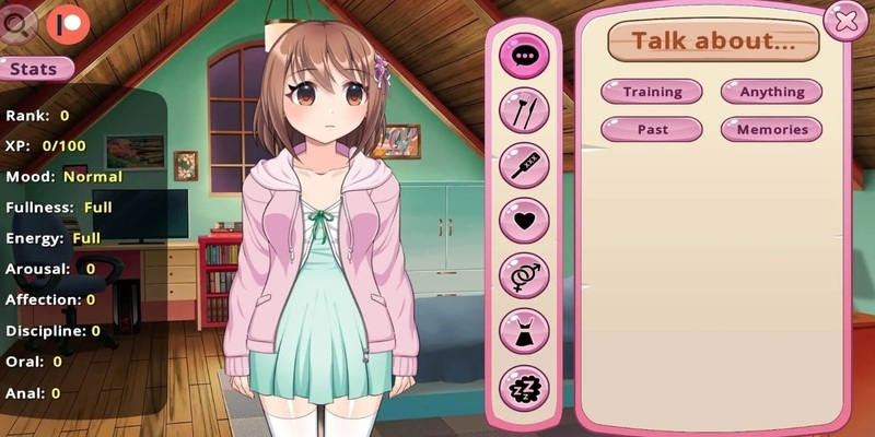 Tampilan visual novel dengan nuansa psikologis unik dari Together Again